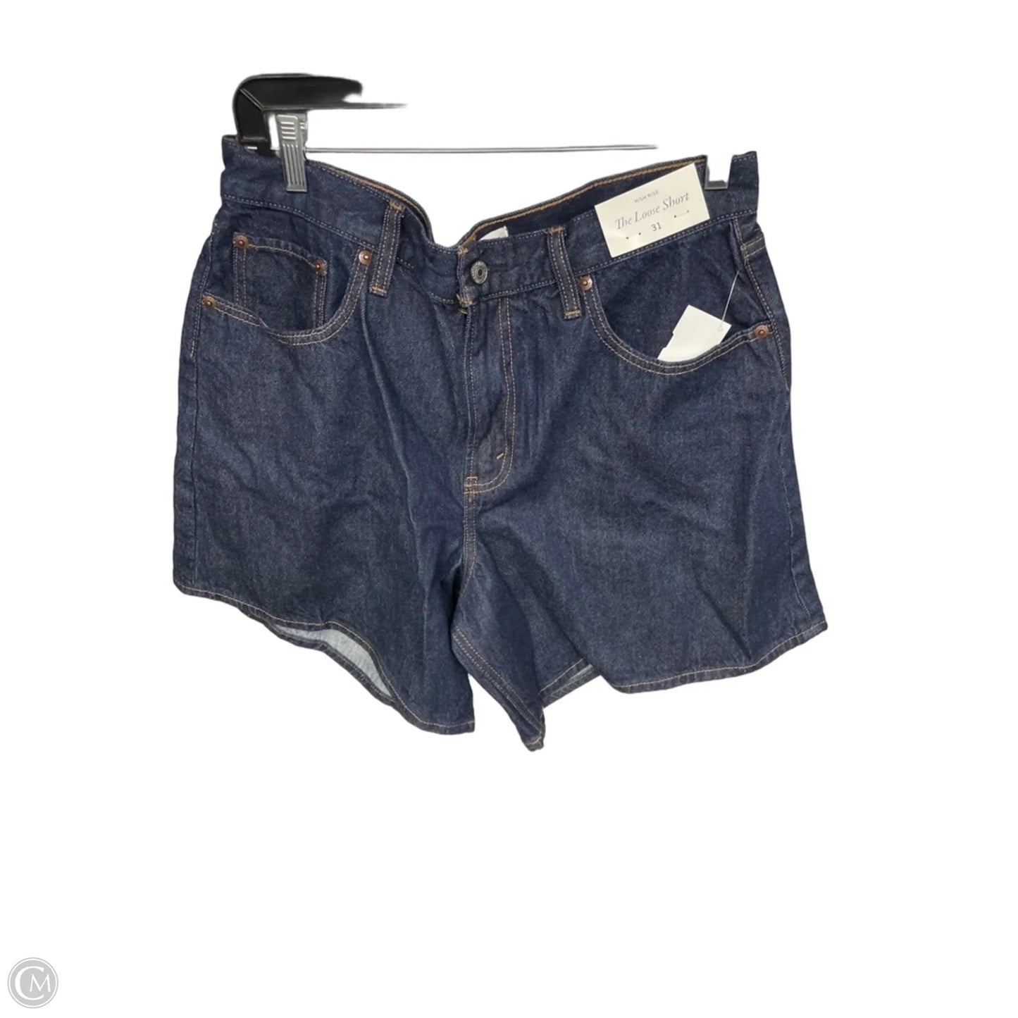 Shorts By Abercrombie And Fitch In Blue Denim, Size: 12