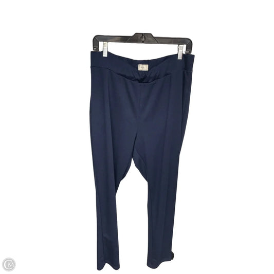 Pants Leggings By Per Se In Navy, Size: 1x