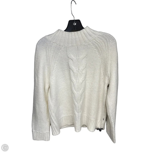 Sweater By Tommy Hilfiger In Cream, Size: L