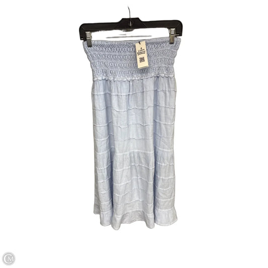 Skirt Midi By Clothes Mentor In Blue, Size: L
