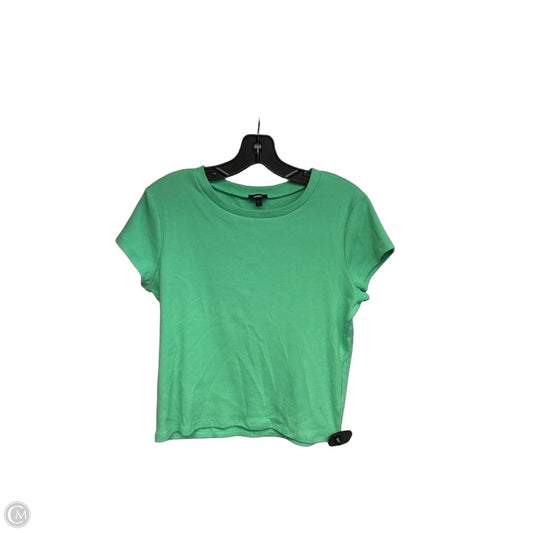 Top Sleeveless By Express In Green, Size: L