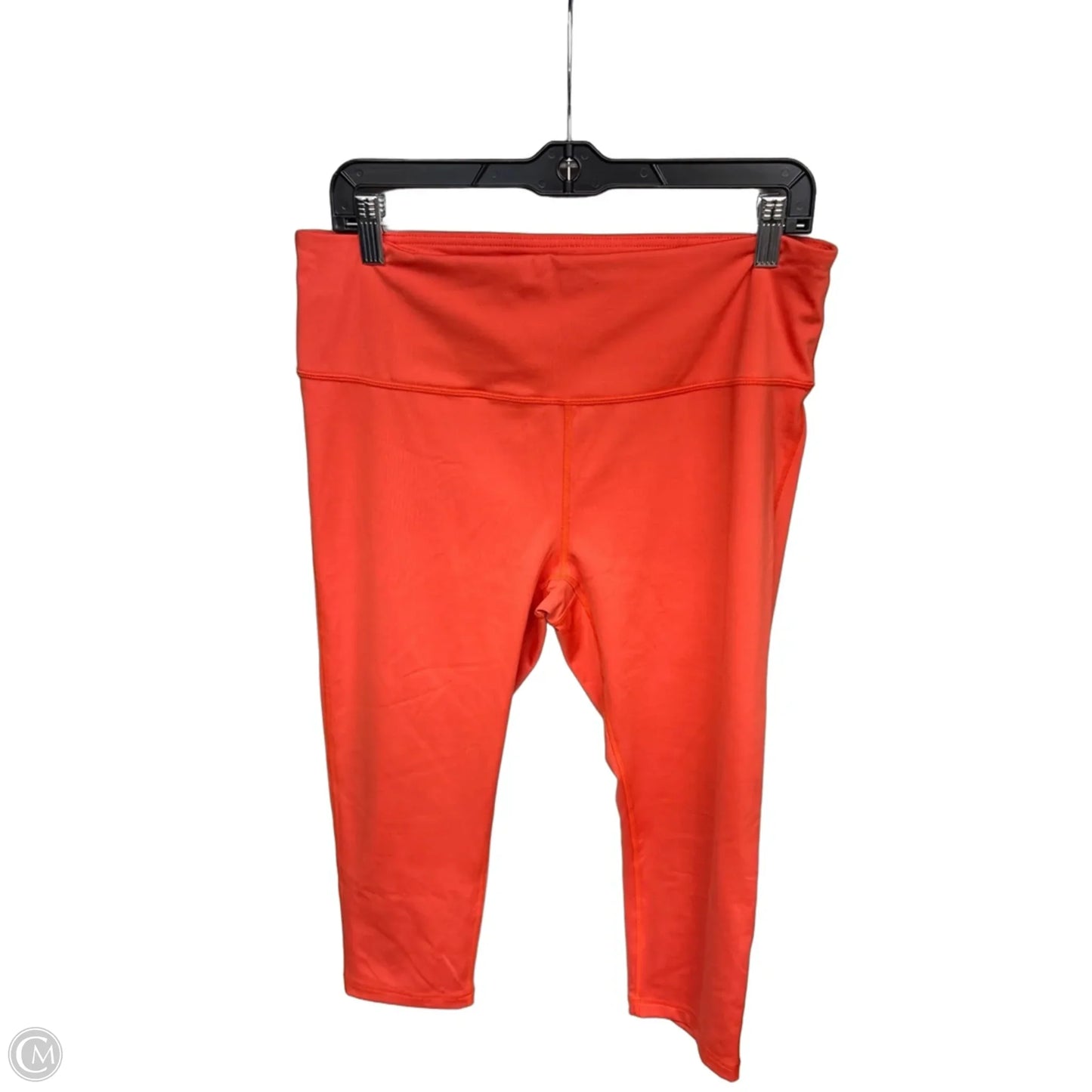 Athletic Capris By Zella In Orange, Size: Xl