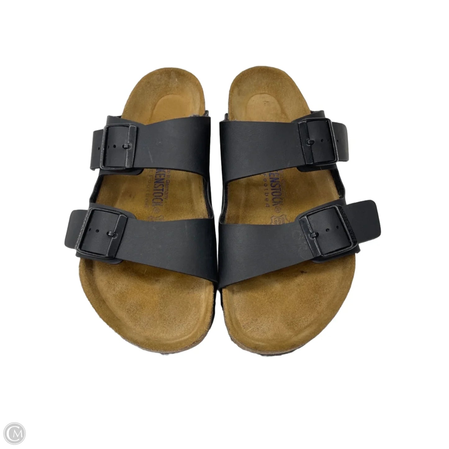 Sandals Flats By Birkenstock In Blue, Size: 8
