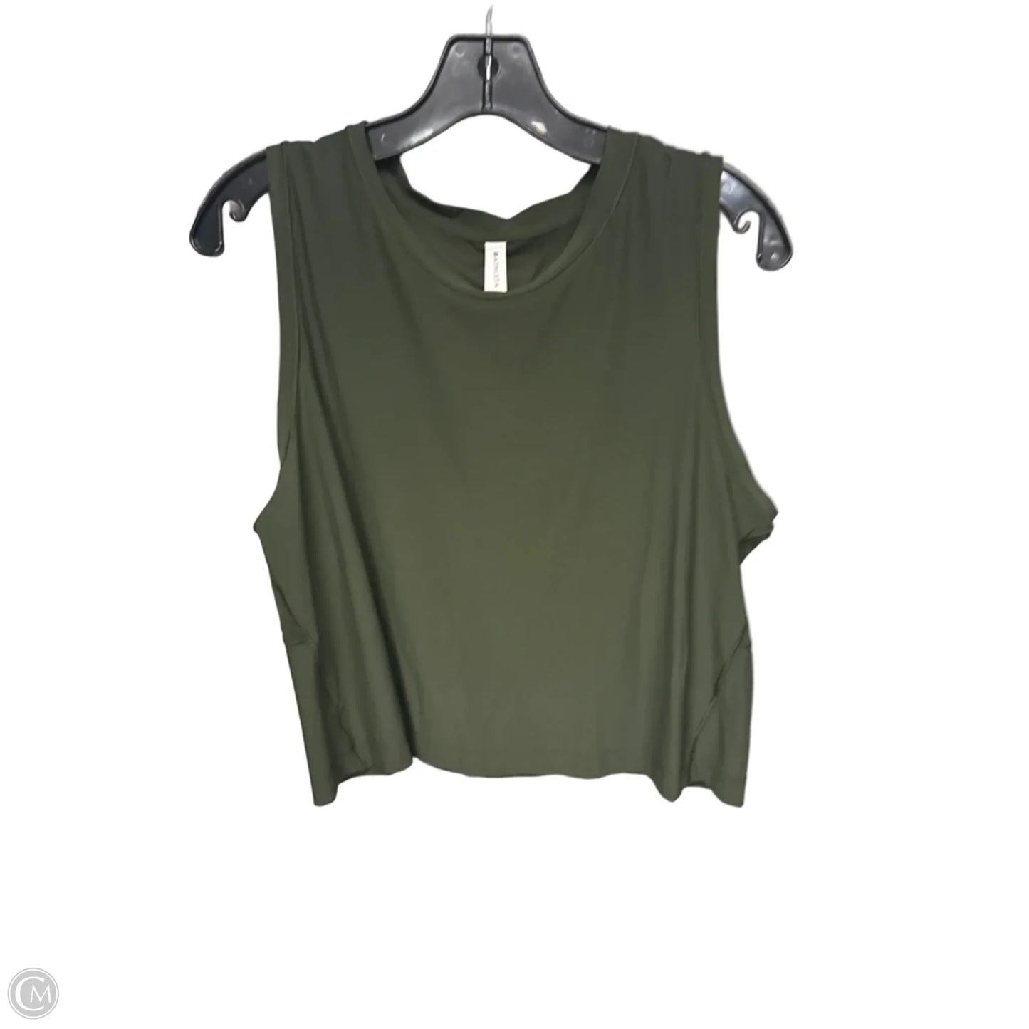 Athletic Tank Top By Athleta In Green, Size: M
