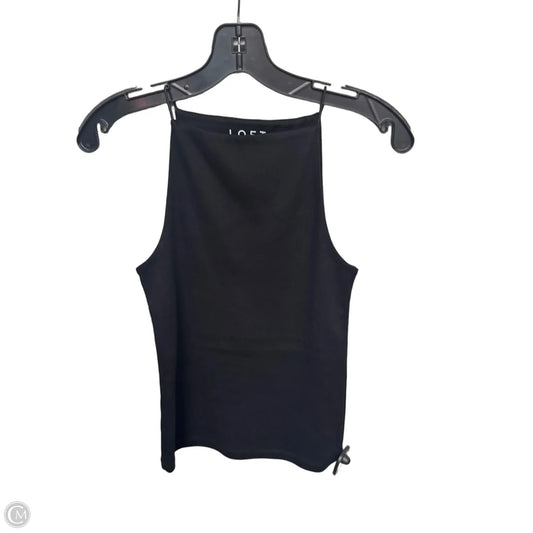 Top Sleeveless By Loft In Black, Size: Xs