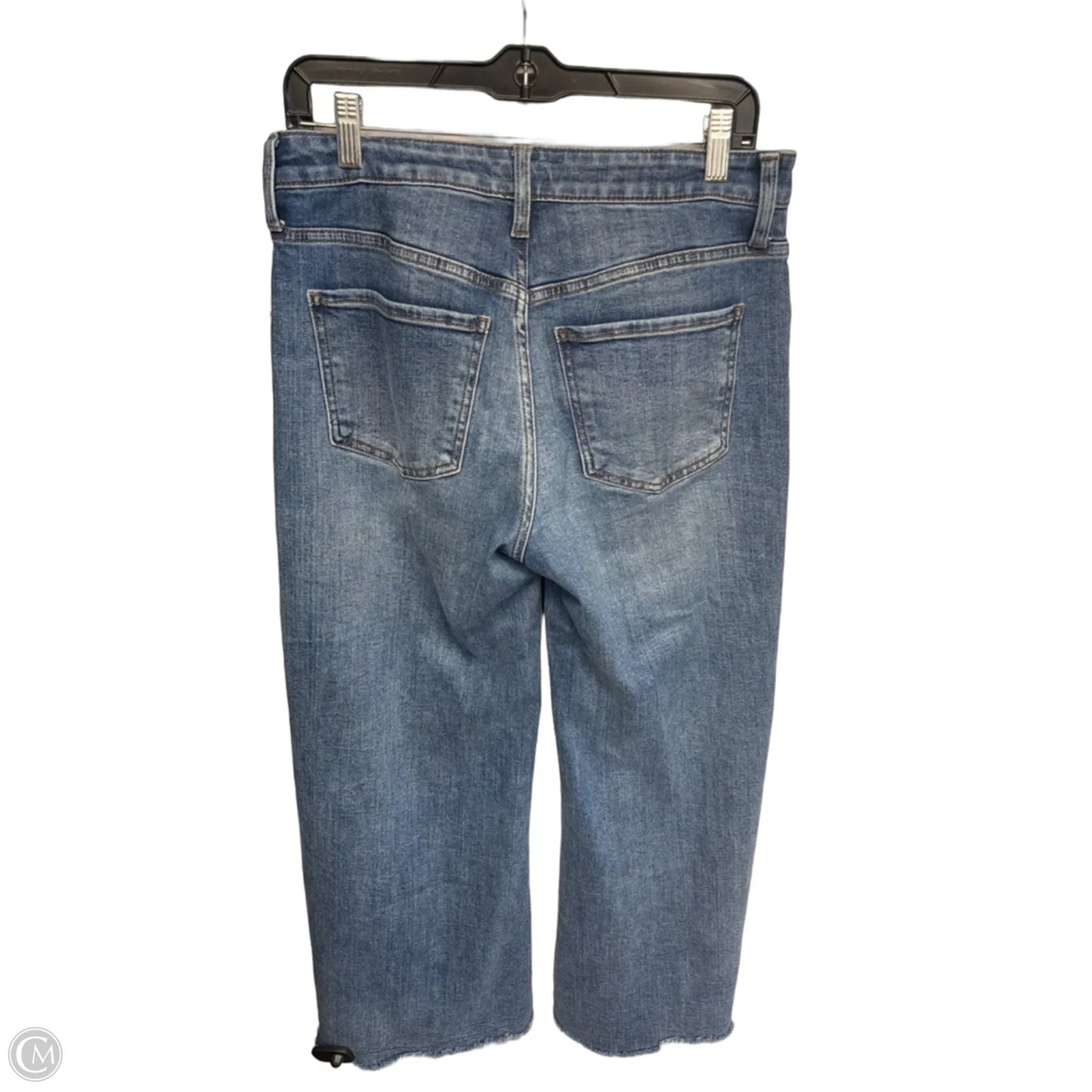 Jeans Wide Leg By Kut In Blue Denim, Size: 4