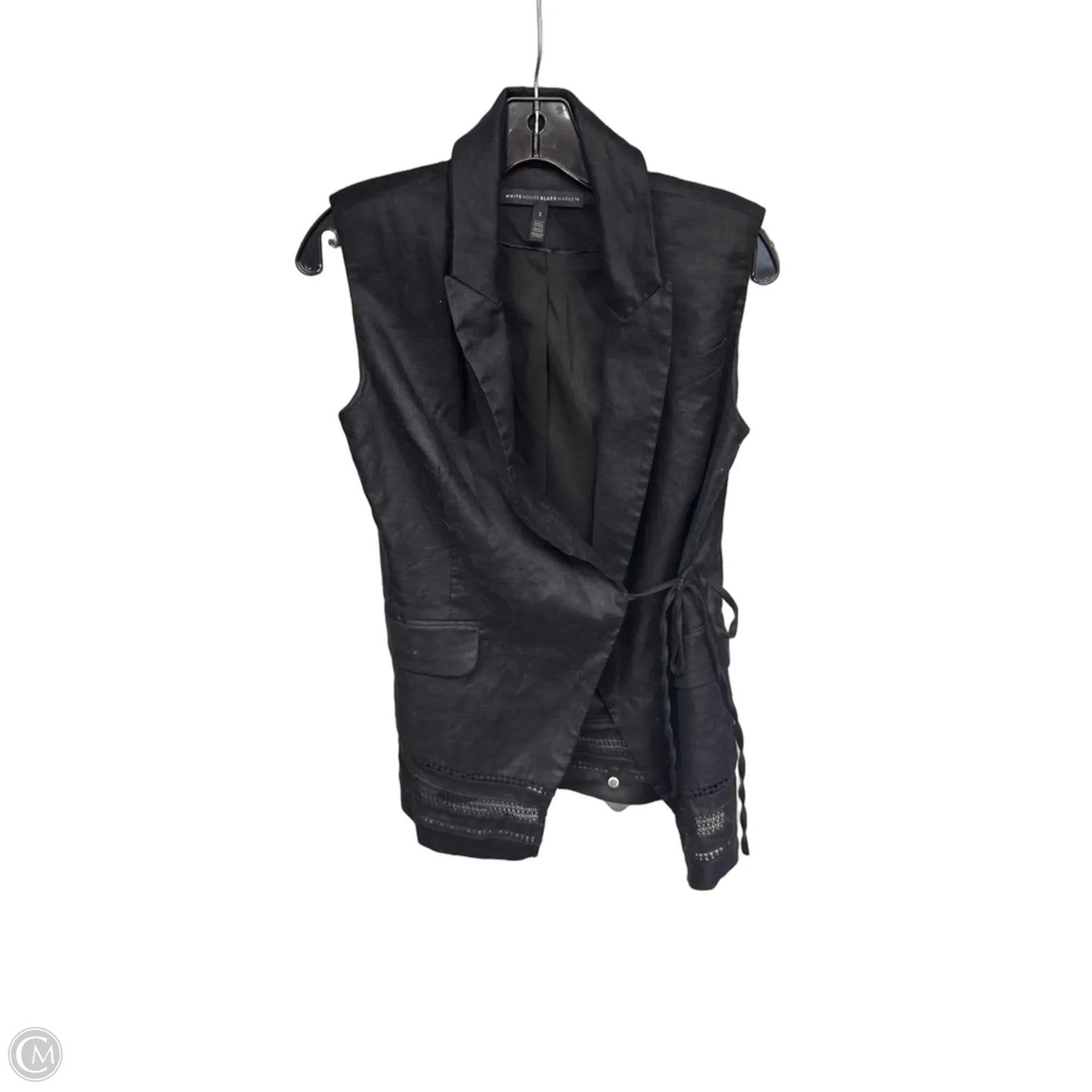 Top Sleeveless By White House Black Market In Black, Size: 2