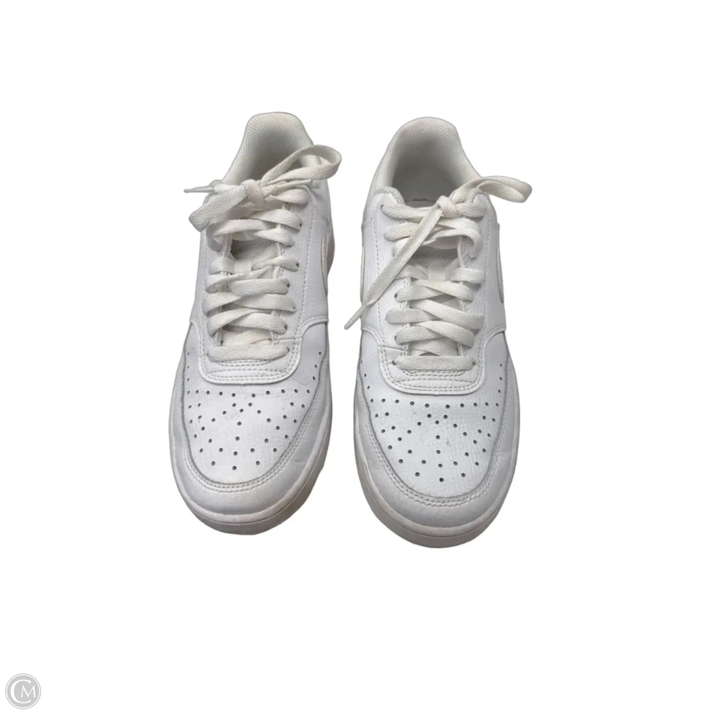 Shoes Athletic By Nike In White, Size: 9
