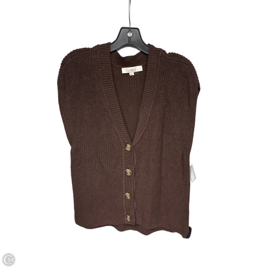 Cardigan By Loft In Brown, Size: M