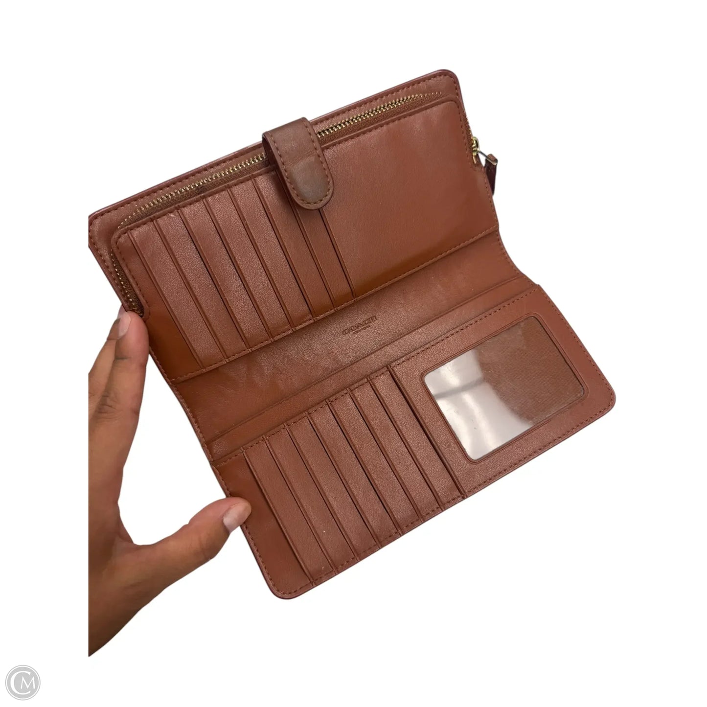 Wallet Designer By Coach, Size: Large