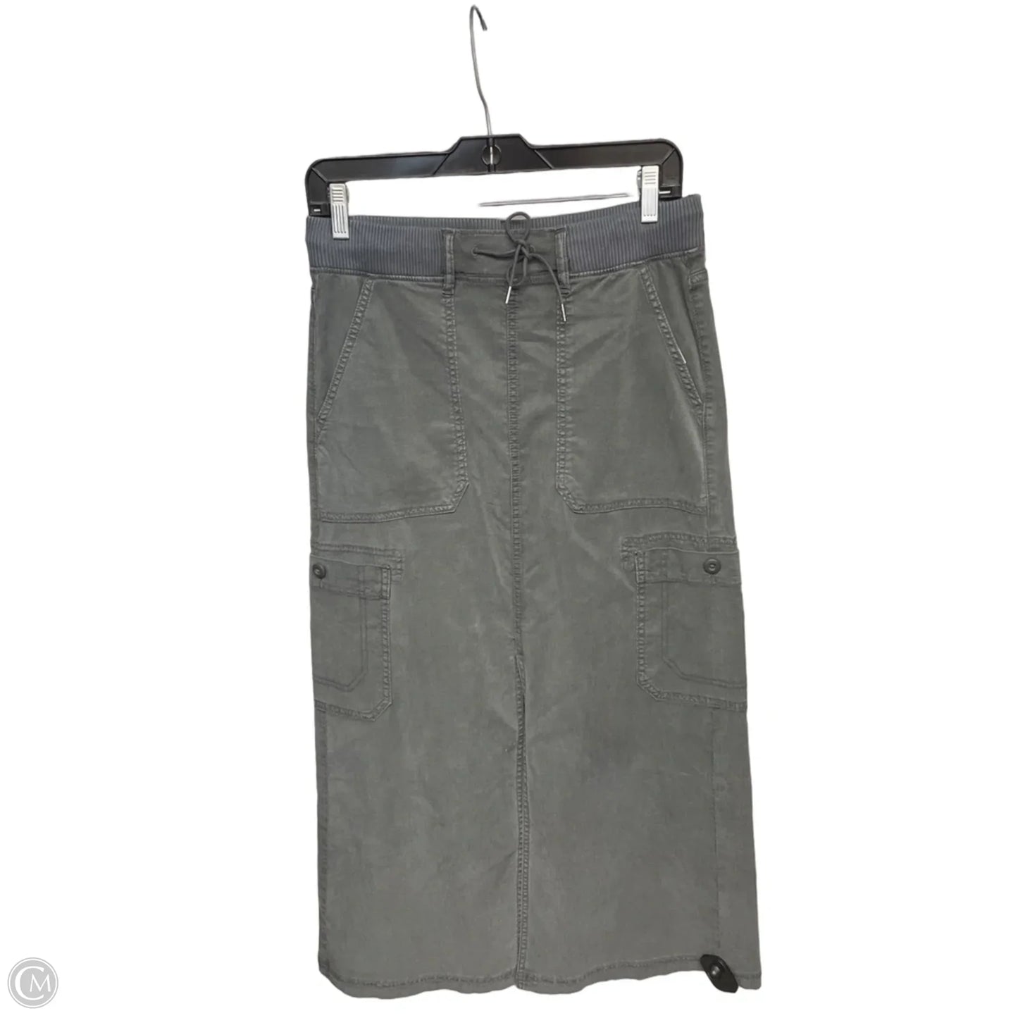 Skirt Midi By American Eagle In Grey, Size: 4