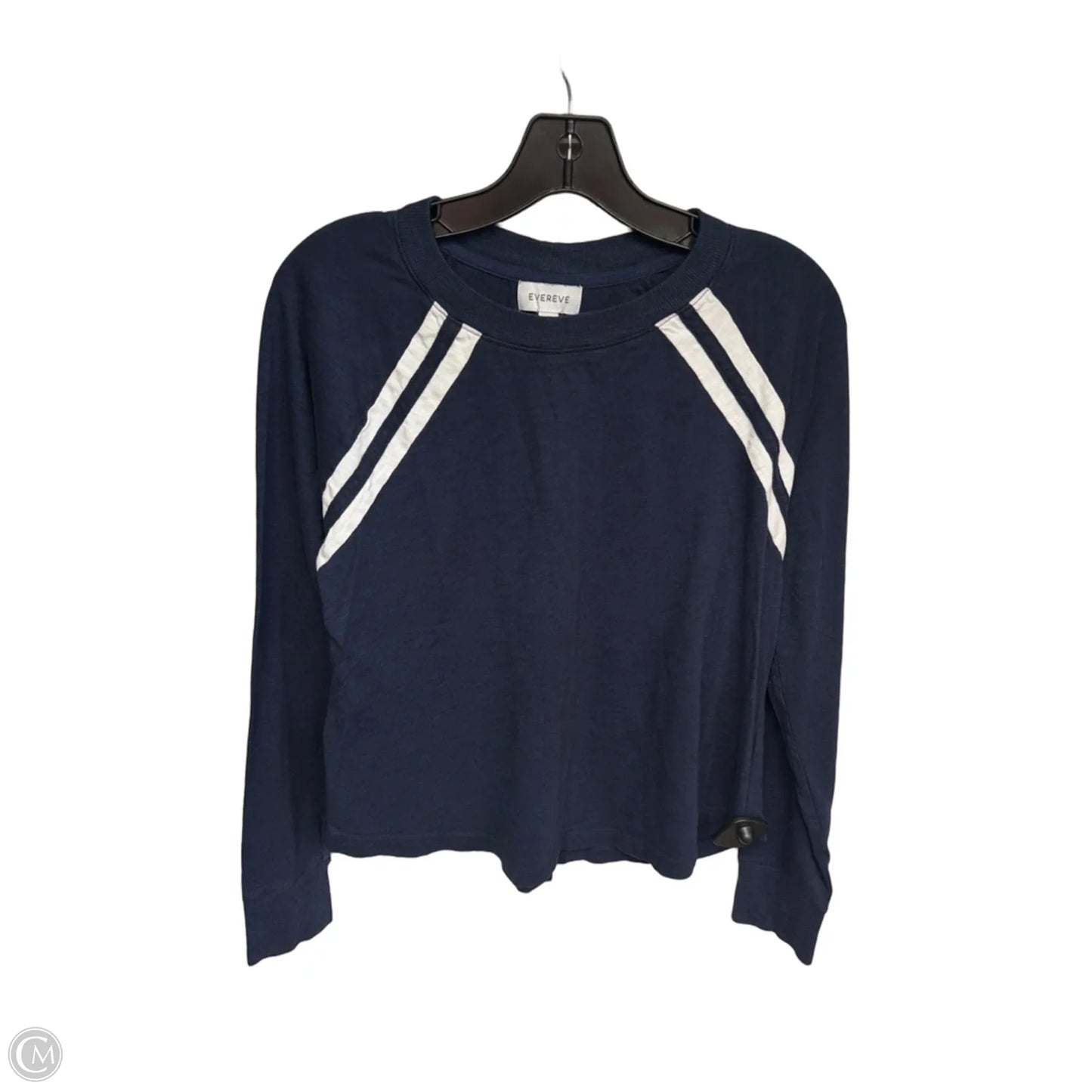 Top Long Sleeve By Evereve In Navy, Size: M