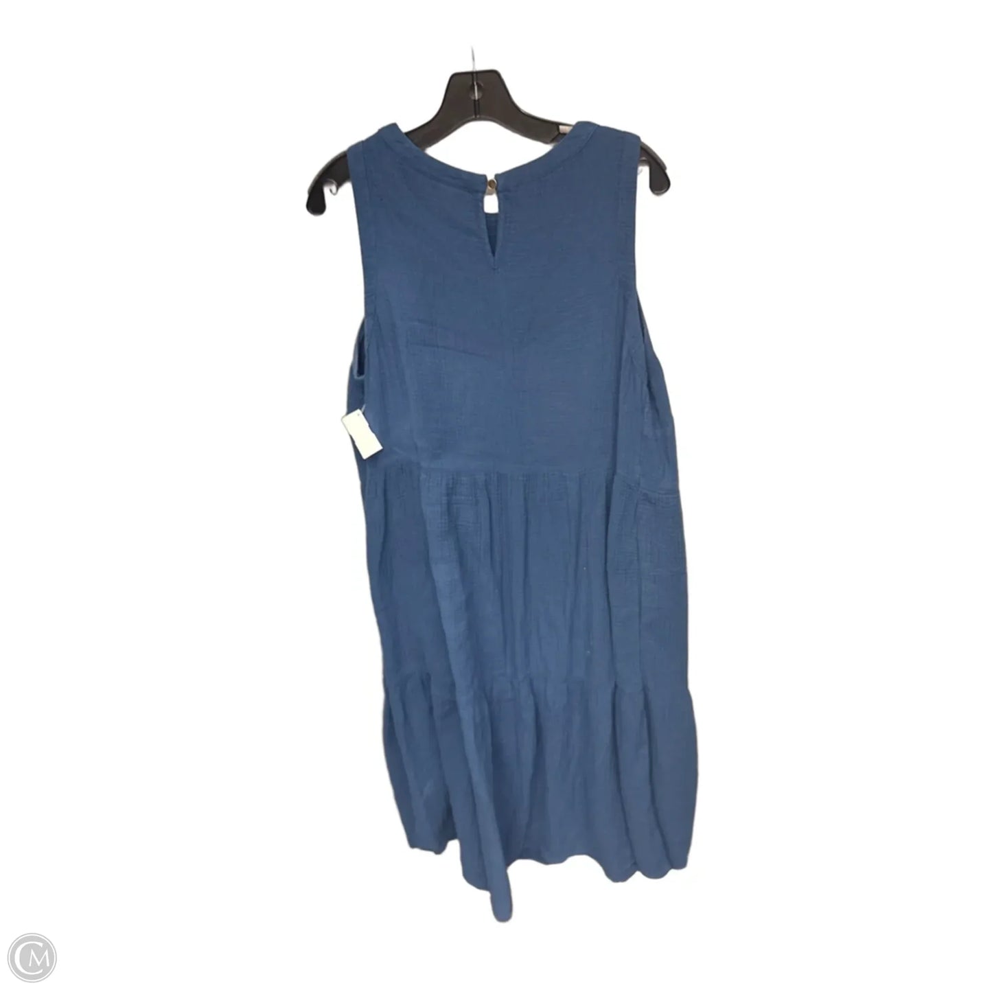 Dress Casual Maxi By Ava & Viv In Blue, Size: Xl