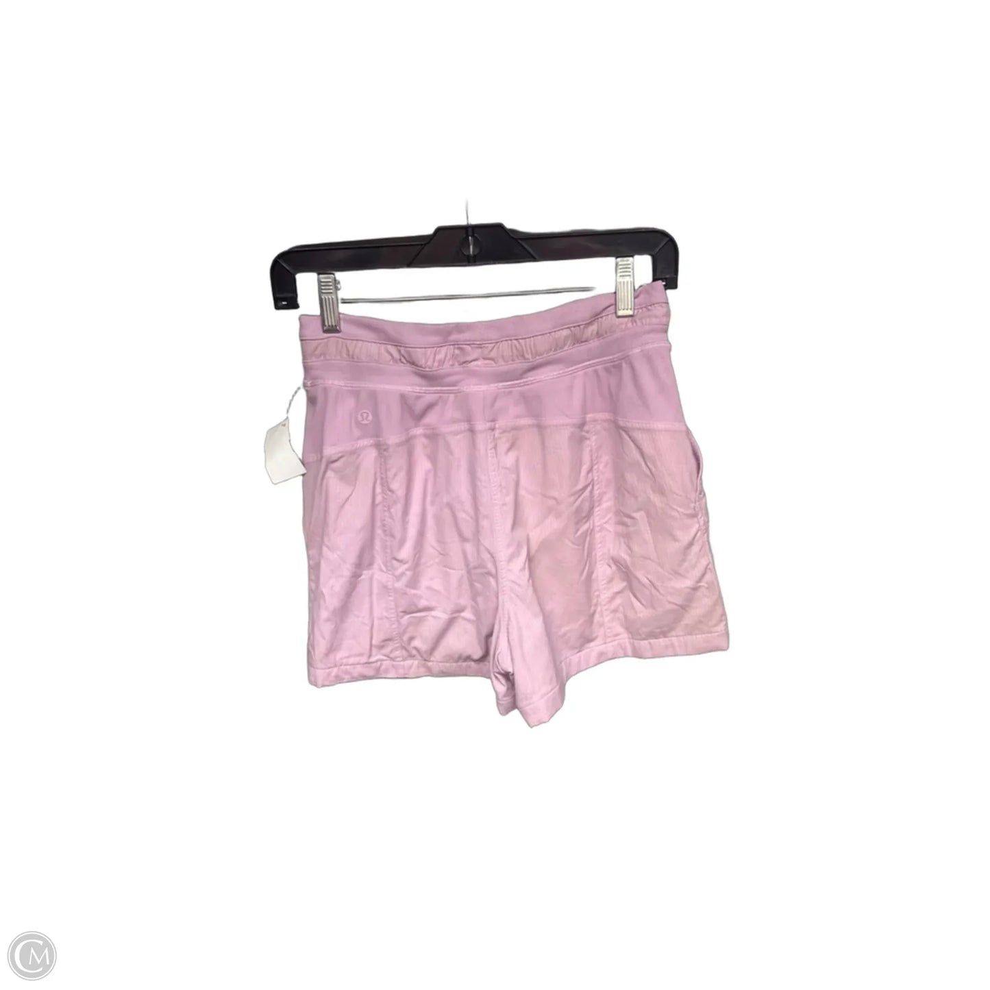 Athletic Shorts By Lululemon In Pink, Size: 4