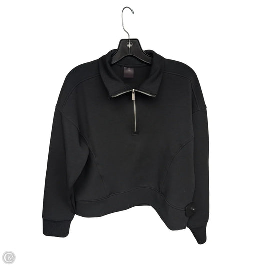 Athletic Sweatshirt Crewneck By Calia In Black, Size: M
