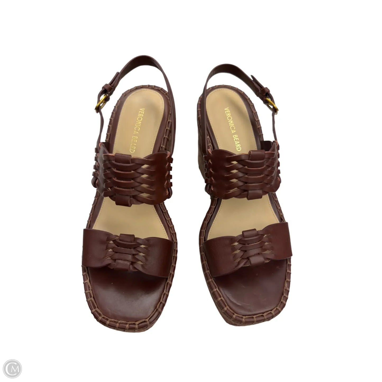 Shoes Designer By Veronica Beard In Brown, Size: 7