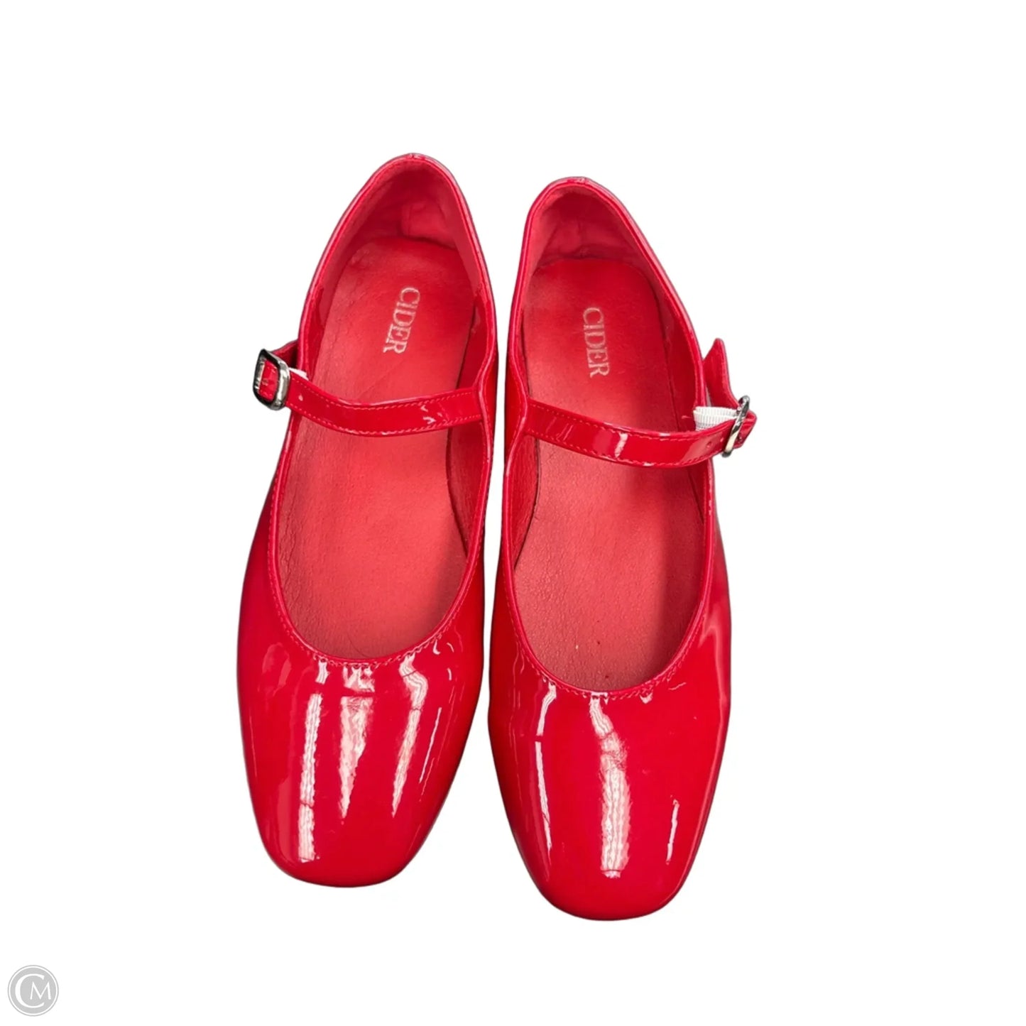 Shoes Flats By Cider In Red, Size: 7.5