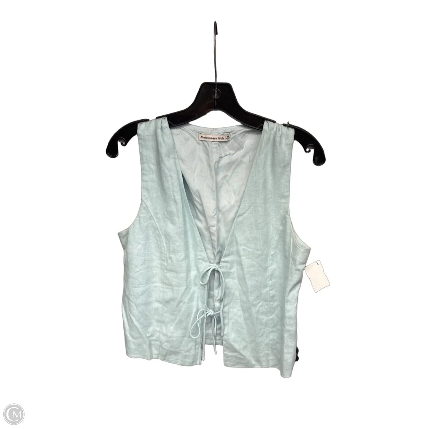 Top Sleeveless By Abercrombie And Fitch In Aqua, Size: M