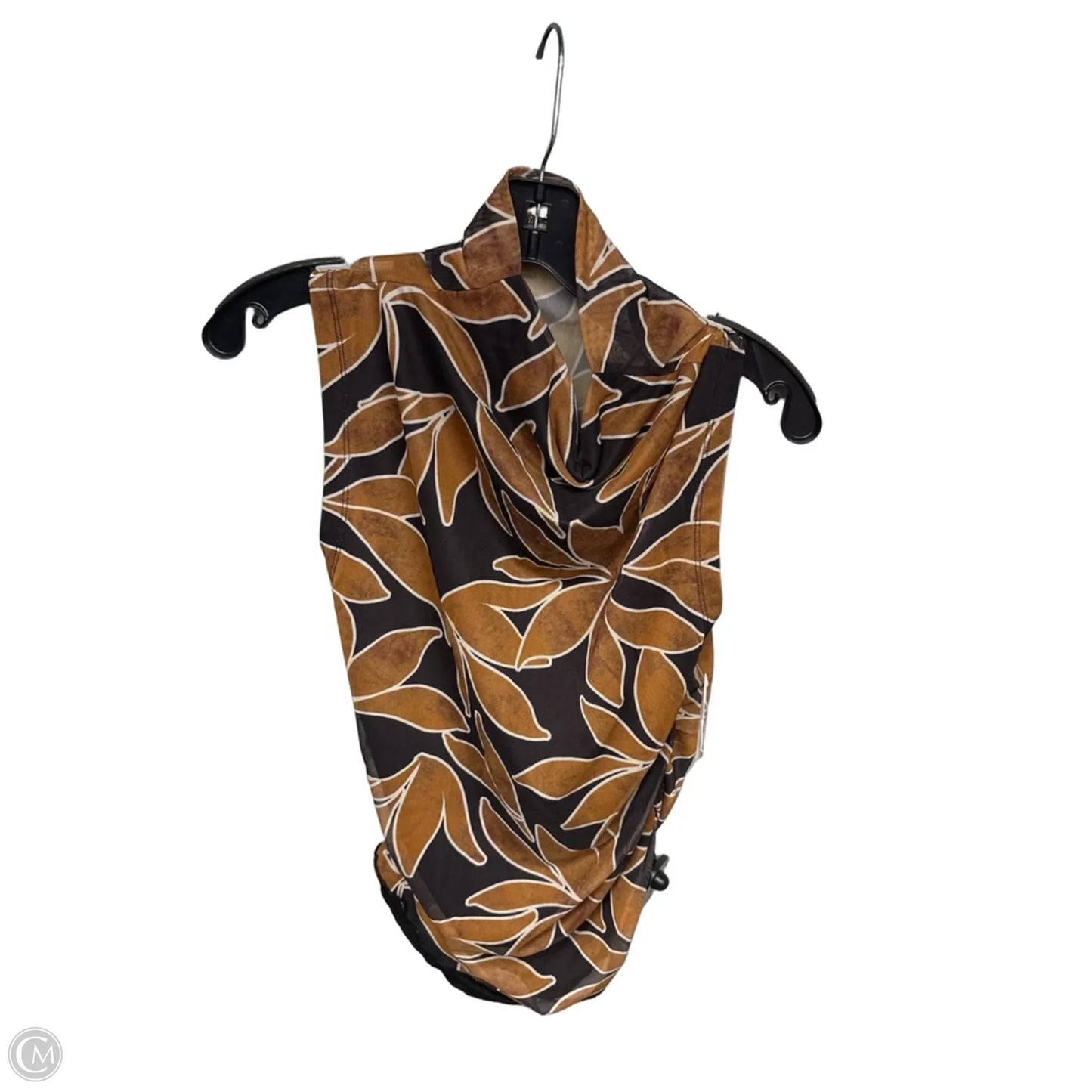 Top Sleeveless By Z Supply In Brown, Size: S