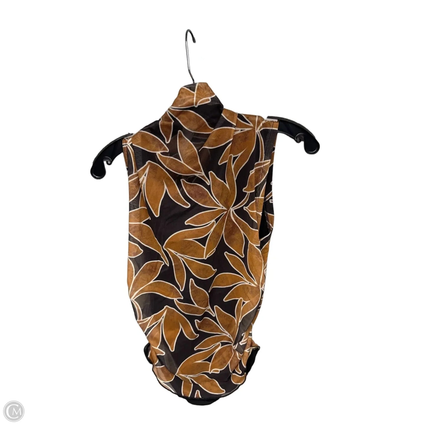 Top Sleeveless By Z Supply In Brown, Size: S