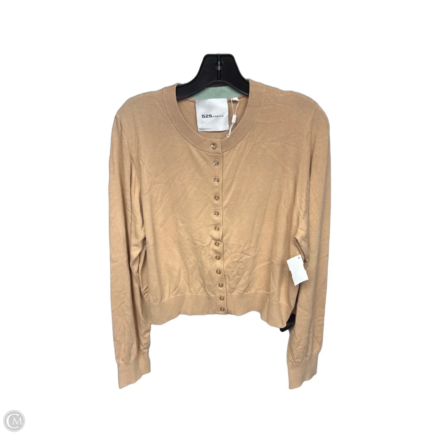 Cardigan By 525 America In Cream, Size: L