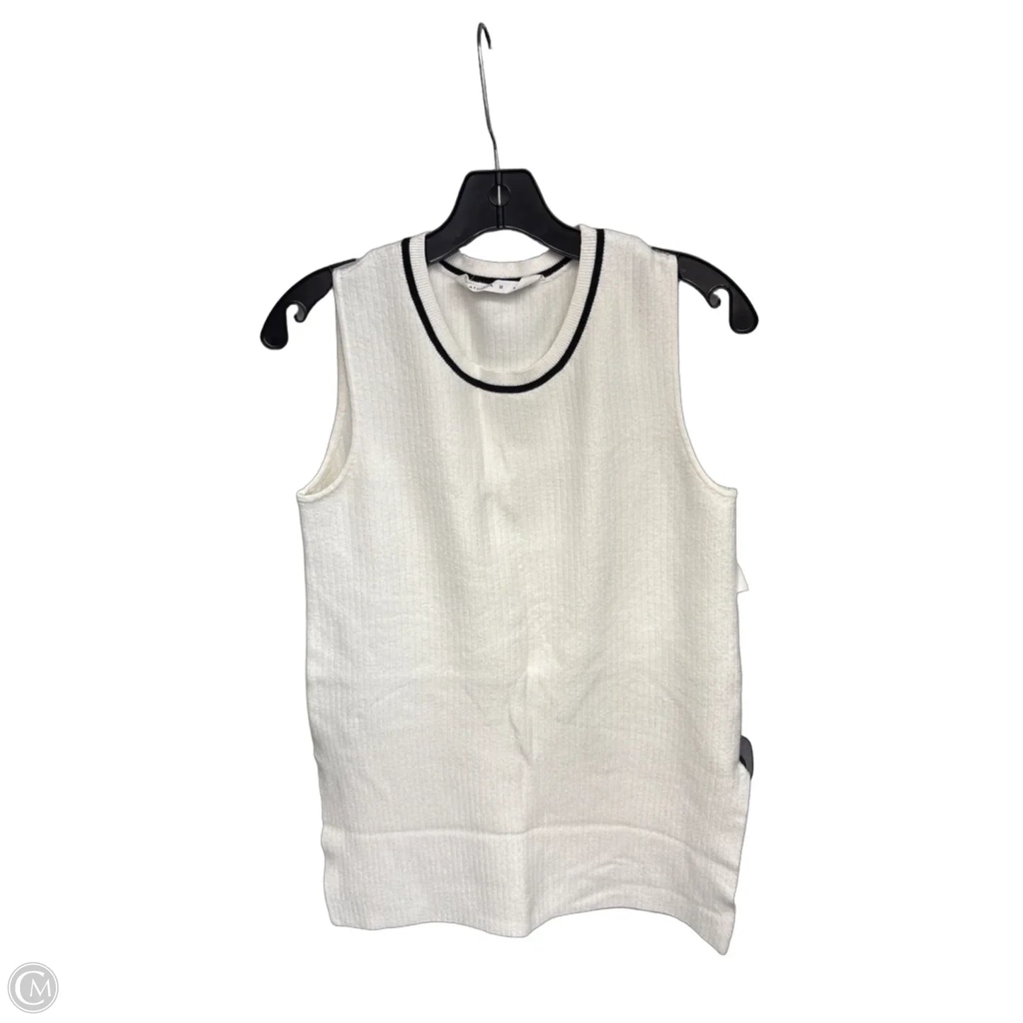 Top Sleeveless By Athleta In White, Size: M
