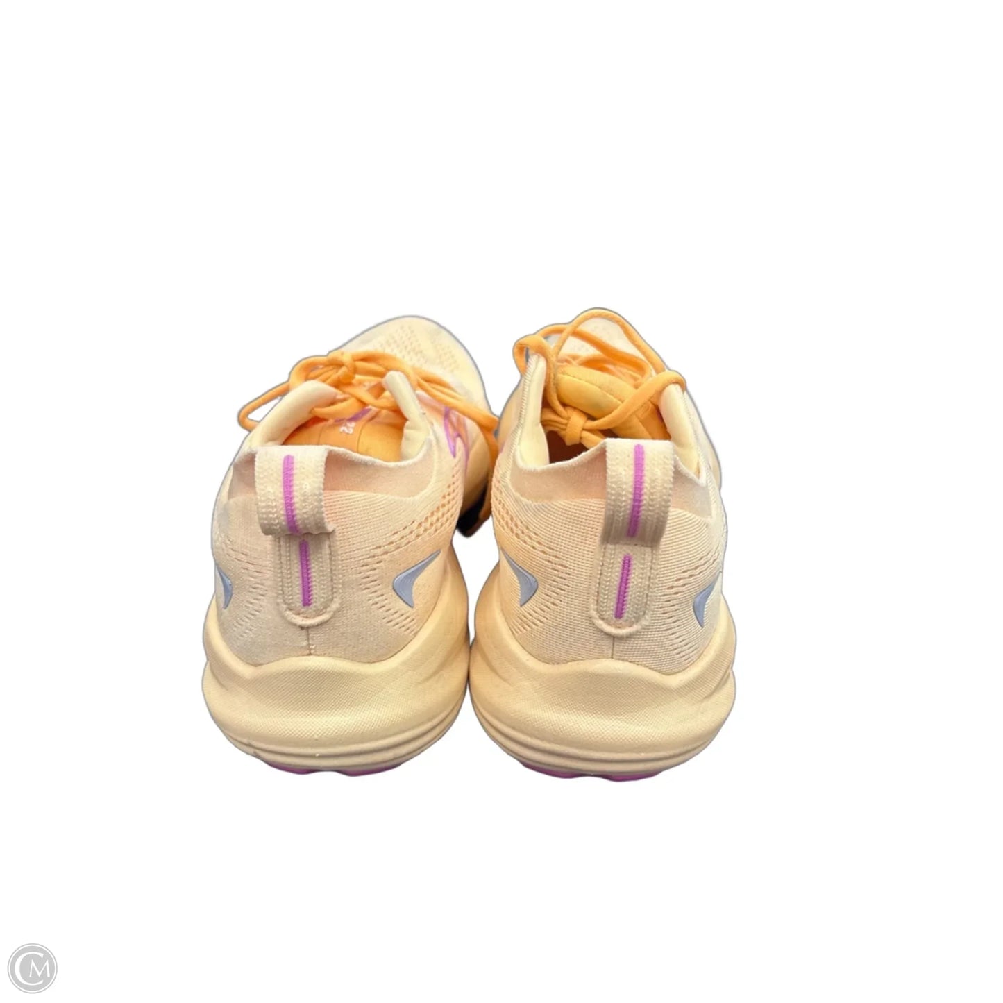 Shoes Athletic By Brooks In Yellow, Size: 9.5