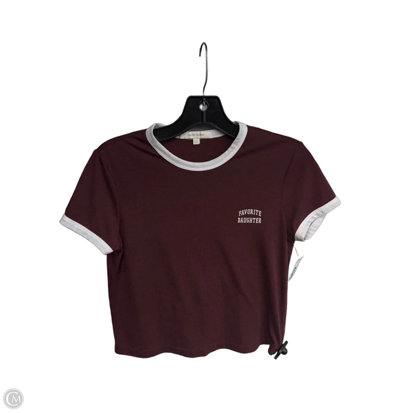 Top Short Sleeve By Favorite Daughter In Red, Size: S
