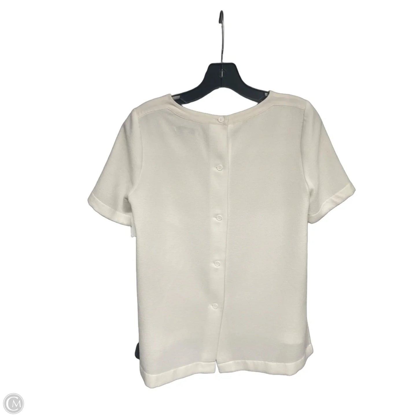Top Short Sleeve By Madewell In White, Size: Xs