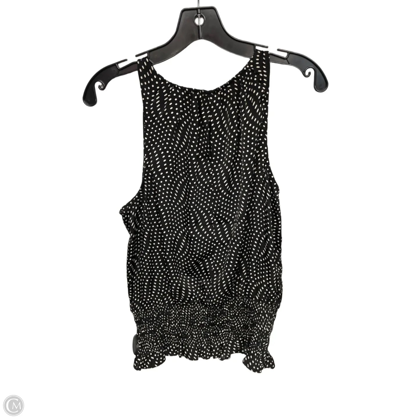 Top Sleeveless By Express In Polkadot Pattern, Size: M