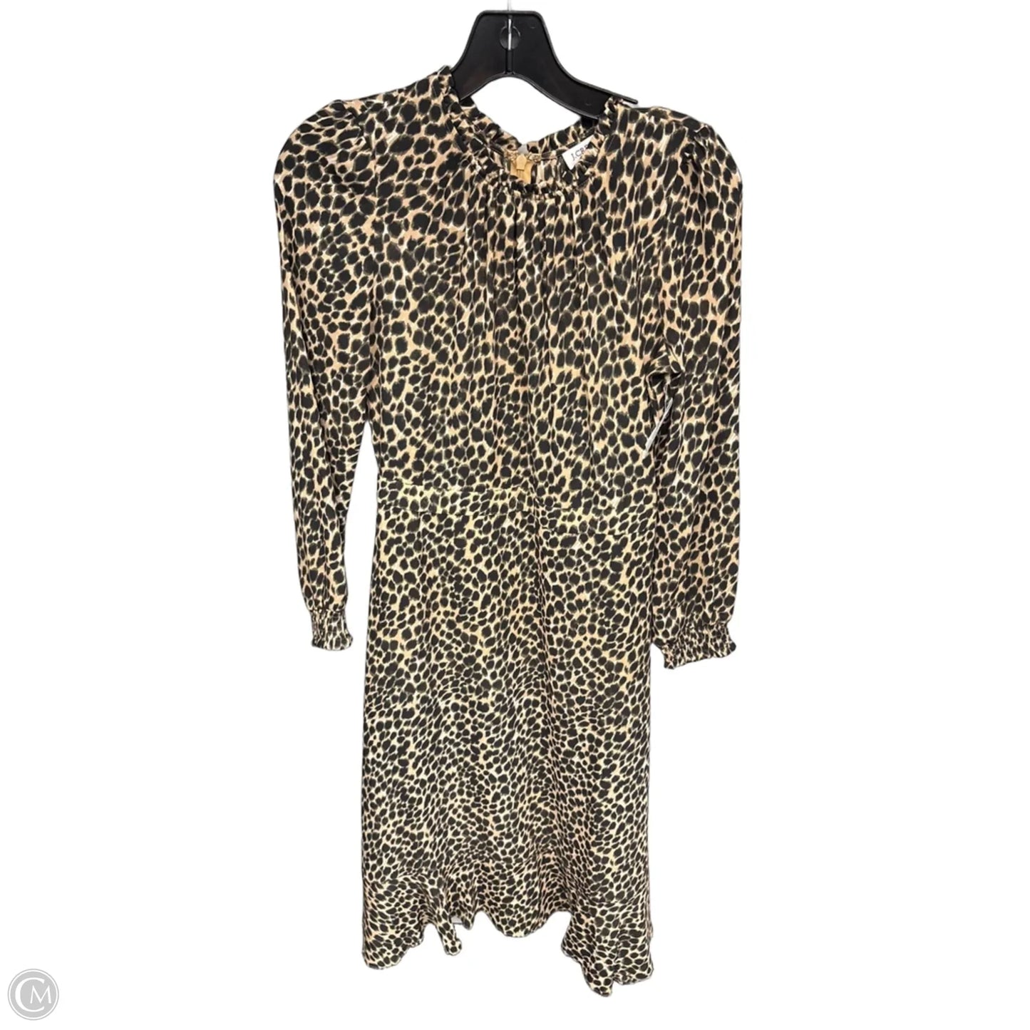 Dress Casual Maxi By J. Crew In Animal Print, Size: 0