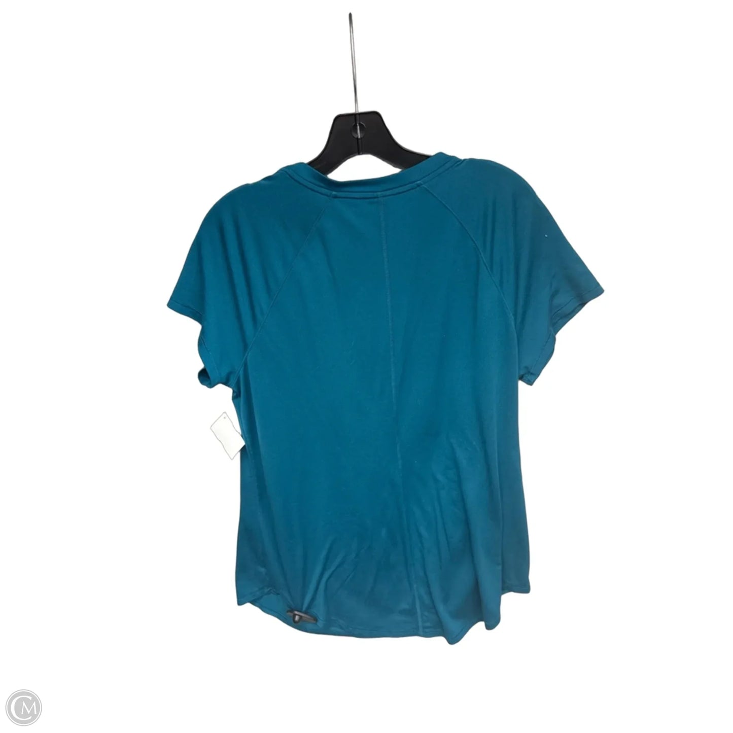 Athletic Top Short Sleeve By All In Motion In Teal, Size: L