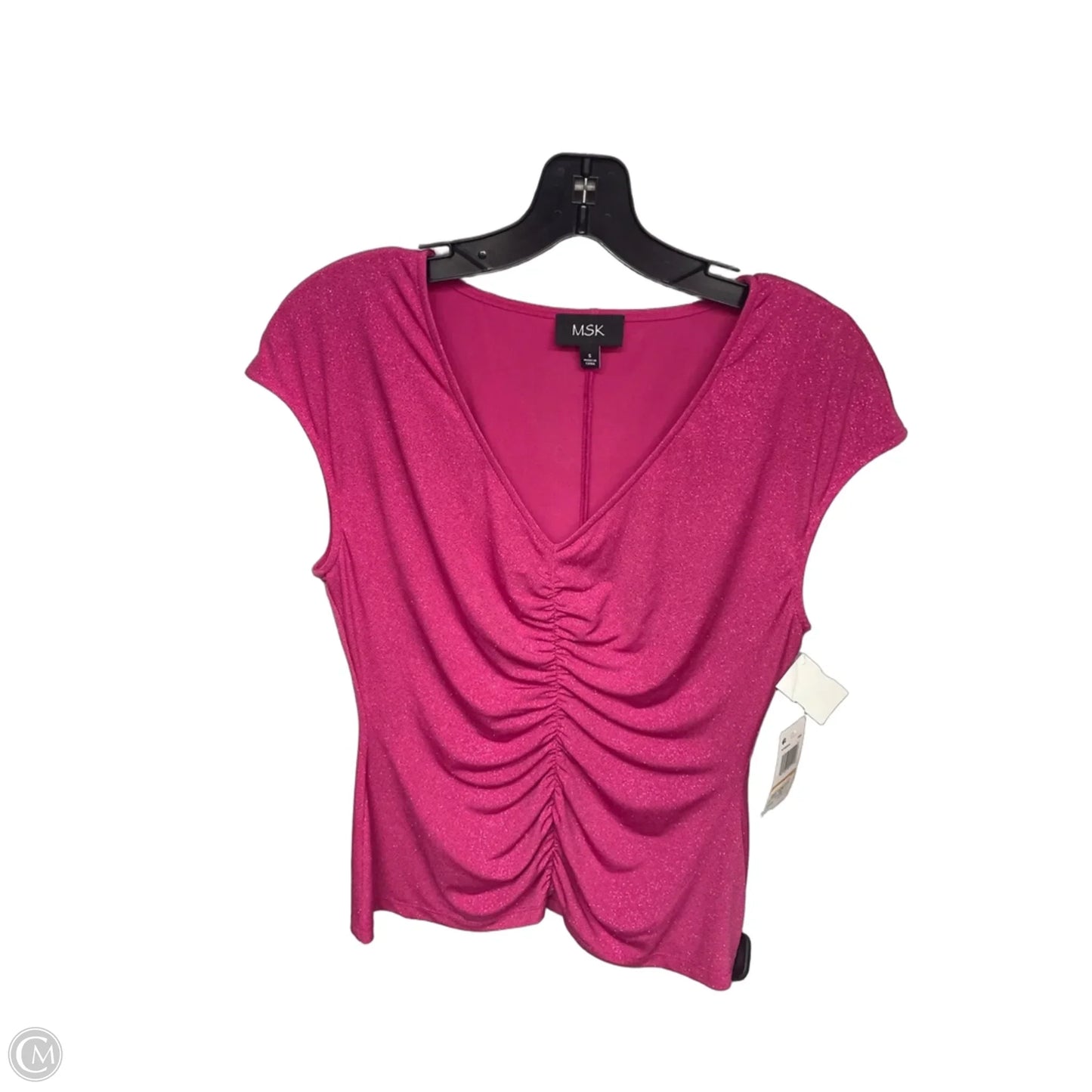 Top Sleeveless By Msk In Pink, Size: S