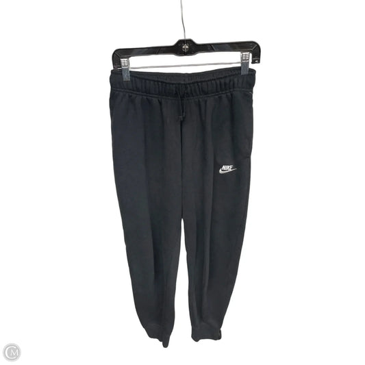 Athletic Pants By Nike Apparel In Black, Size: Sp