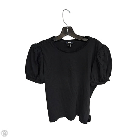 Top Short Sleeve By Paige In Blue, Size: Xl
