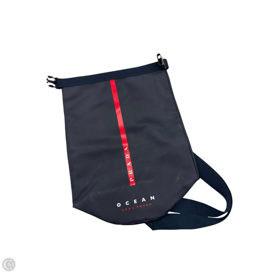 Backpack Luxury Designer By Prada, Size: Medium