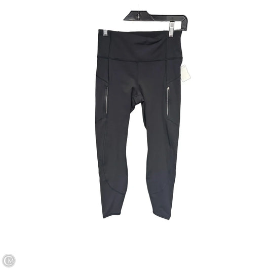 Athletic Leggings By Athleta In Black, Size: S