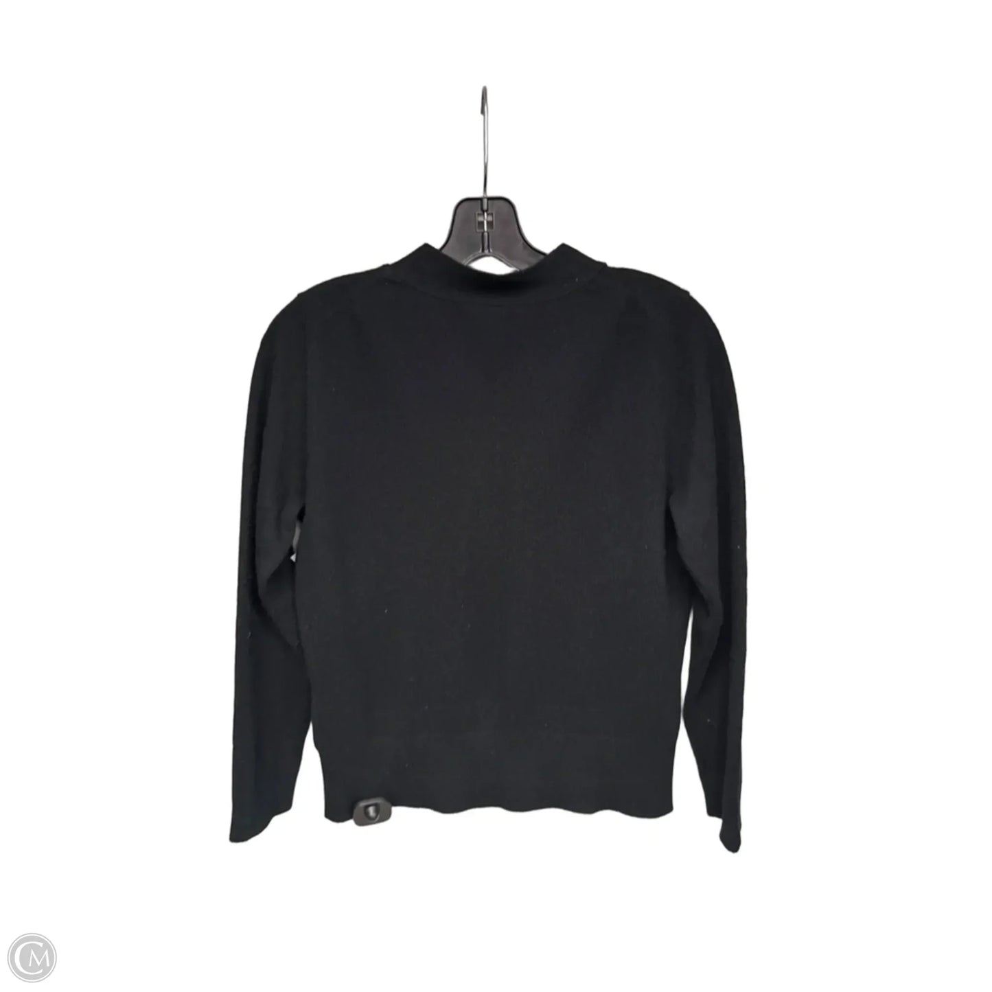 Sweater Cardigan Cashmere By Talbots In Black, Size: S