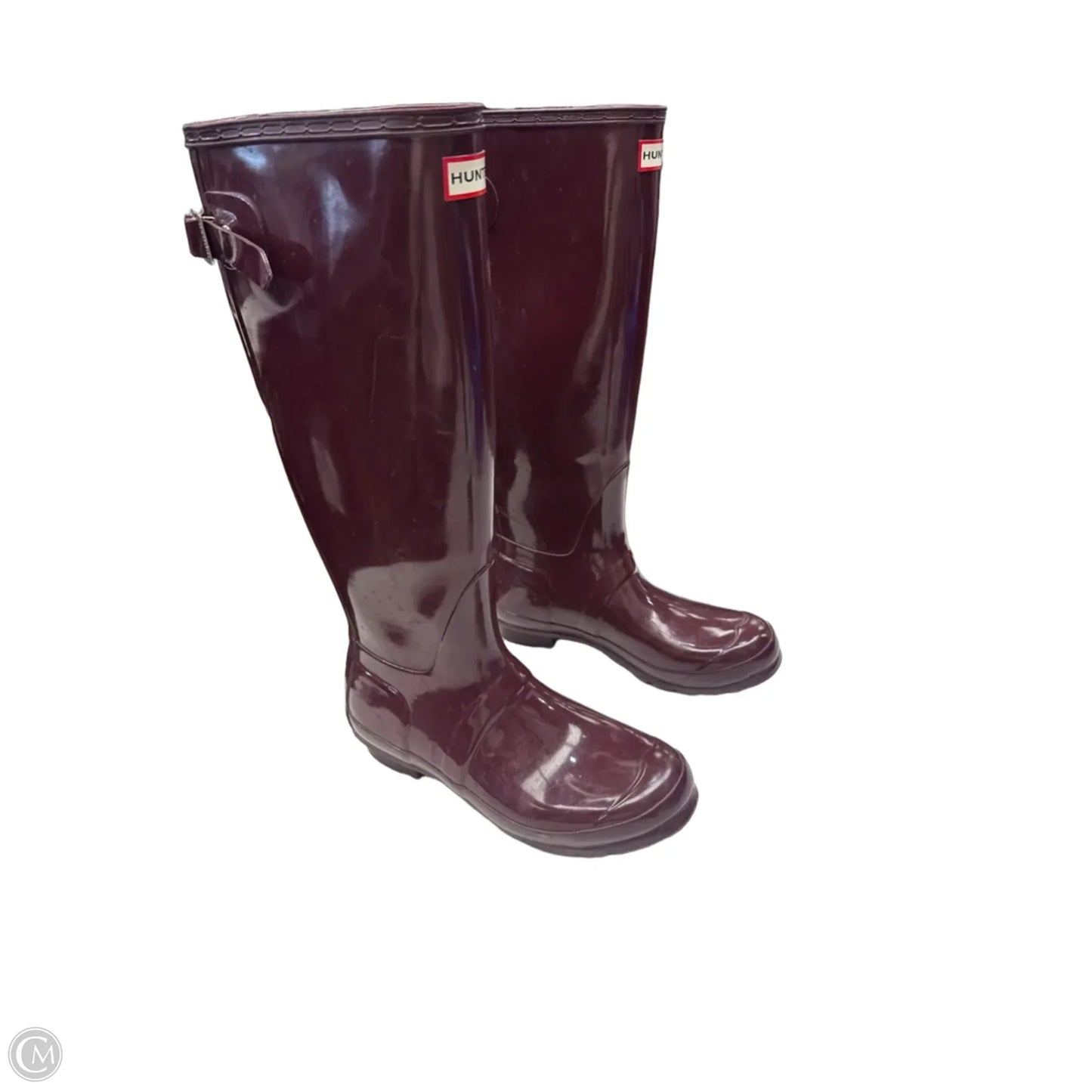 Boots Designer By Hunter In Red, Size: 7