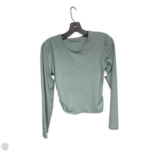 Athletic Top Long Sleeve Crewneck By Lululemon In Blue