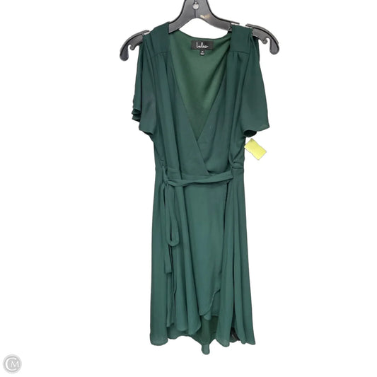 Dress Party Midi By Lulus In Green, Size: M