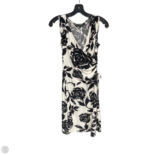 Dress Party Midi By Jones Wear In Black & White, Size: M
