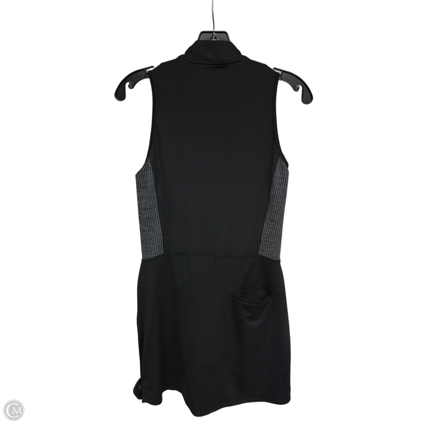 Athletic Dress By Adidas In Black, Size: S
