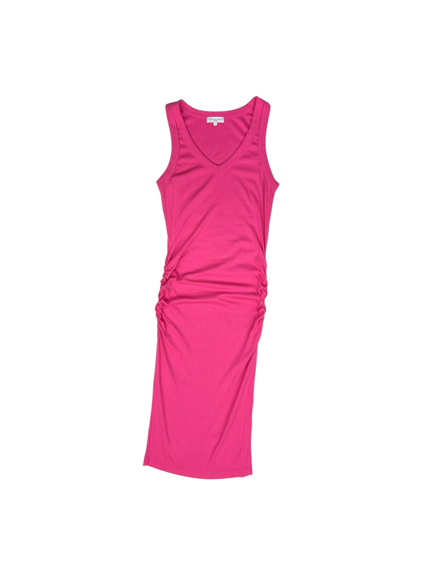Pink Dress Casual Midi Michael Stars, Size L