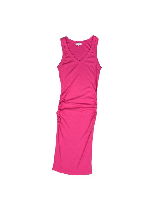 Pink Dress Casual Midi Michael Stars, Size L