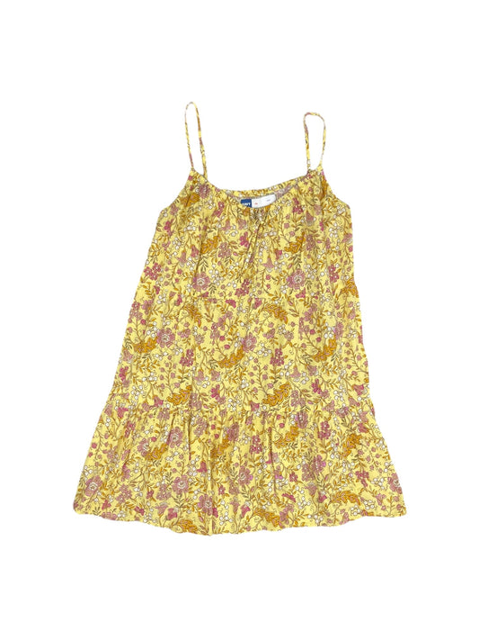 Yellow Dress Casual Short Old Navy, Size Xl