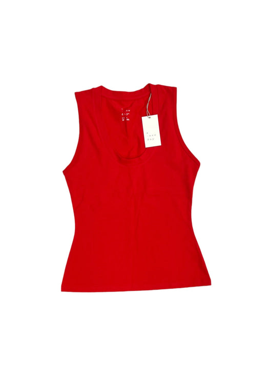 Tank Top By A New Day In Red, Size: Xs