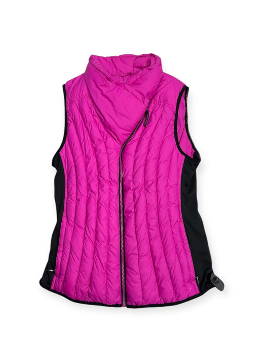 Vest Puffer & Quilted By Calvin Klein In Pink, Size: L