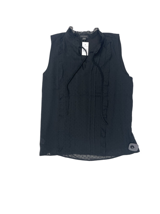 Top Sleeveless By Ann Taylor In Black, Size: S