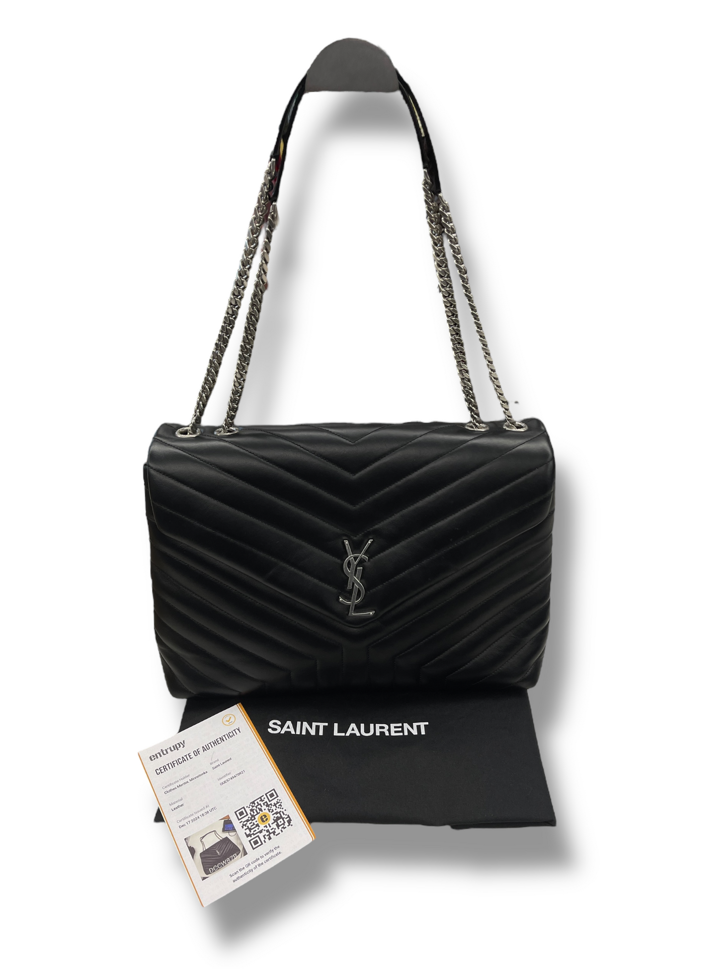 Handbag Luxury Designer By Yves Saint Laurent, Size: Large